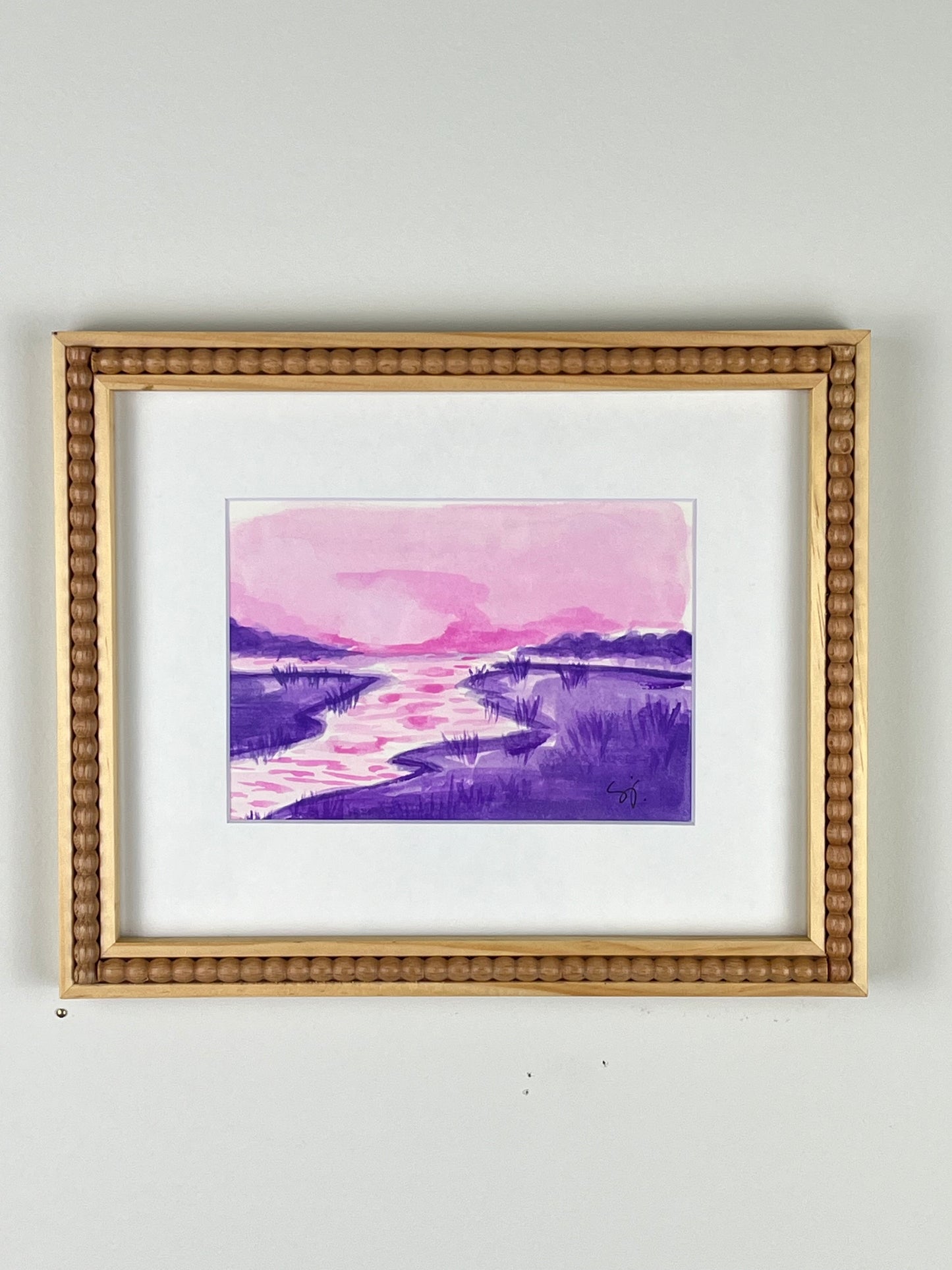 Cotton Candy Marsh, Study #1